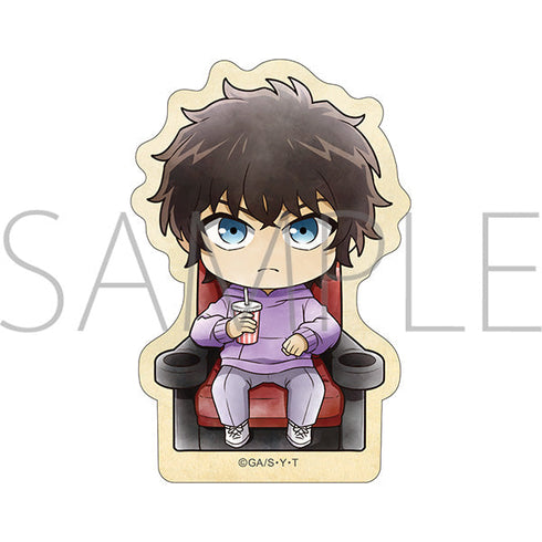 『名探偵コナン』ステッカー 松田陣平 ミニキャラ 映画鑑賞