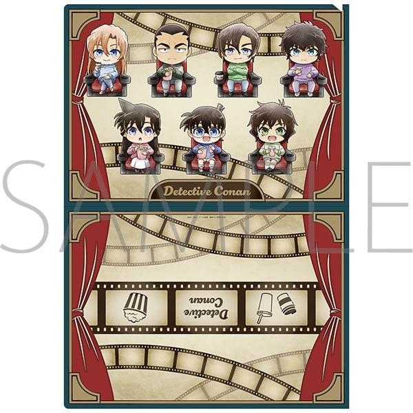 『名探偵コナン』クリアファイル 集合 ミニキャラ 映画鑑賞