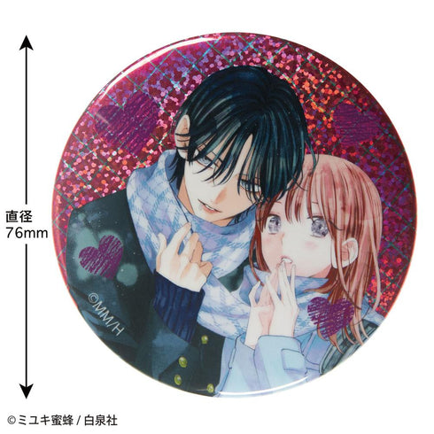 『春の嵐とモンスター』ホログラム缶バッジ 春の嵐とモンスターD