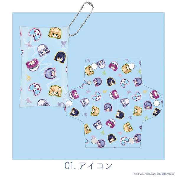 『Summer Pockets』クリアマルチケース 01.アイコン【202508再販】