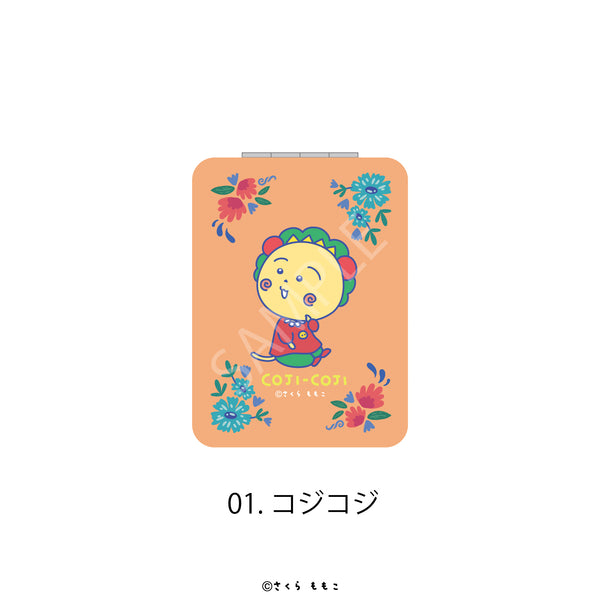 『COJI-COJI Flower Break Time』コンパクトミラー Flower Break Time 01.コジコジ