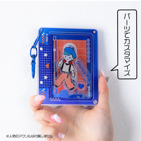 『推し活グッズ【ときメーク】』カセットテープフレーム_レッド