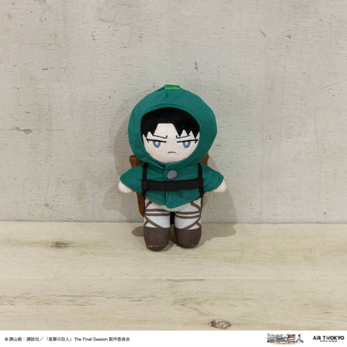 『進撃の巨人』TVアニメぬいぐるみポーチ付きエコバッグ(リヴァイ)