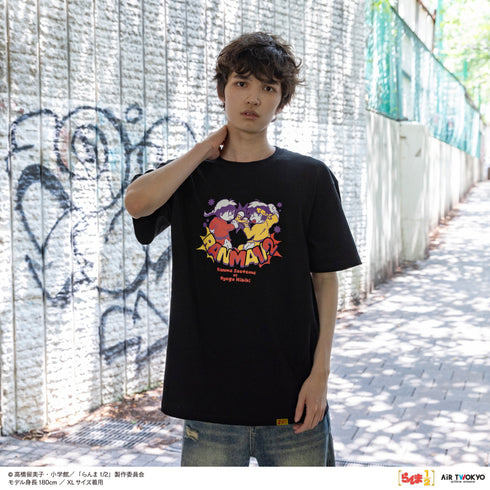 『らんま1/2』TVアニメ第2弾 ポップイラストTシャツ 4(早乙女乱馬 & 響良牙)