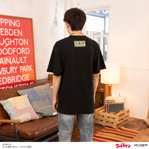 『ウルトラマンシリーズ』第1弾 アメコミイラストTシャツ 2(ゼットン)ブラック