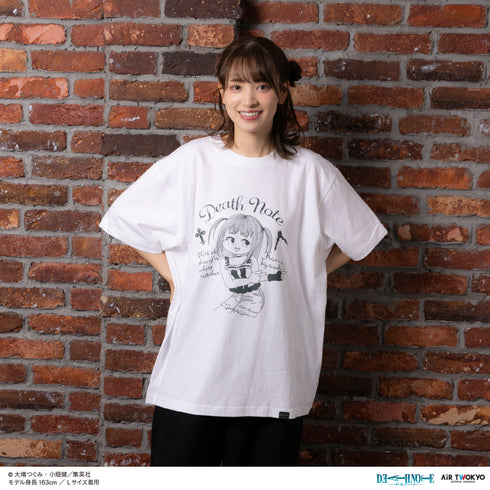 『DEATH NOTE』第1弾 シーンイラストTシャツ 3(弥海砂)ホワイト