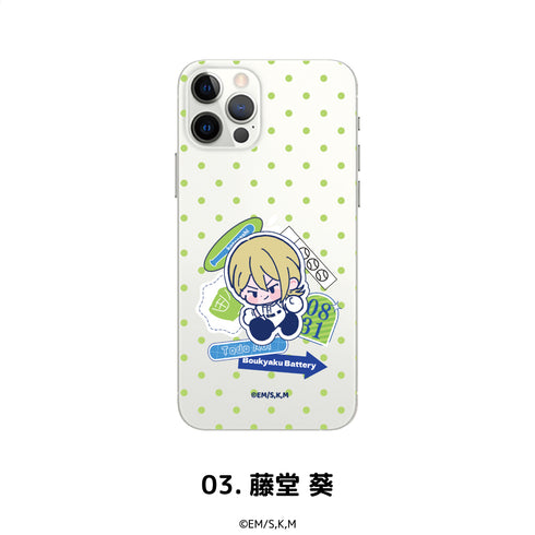 『忘却バッテリー』全機種対応ハードタイプスマホケース(iPhone7/8/SE2) 03.藤堂 葵