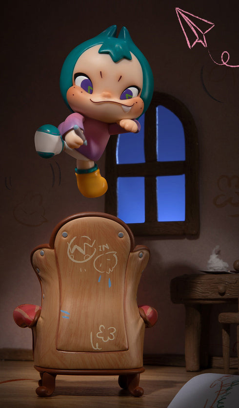 『NINNIC』003_52TOYS ソファ・ダイアリー フィギュア