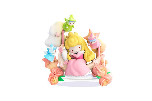 『ディズニープリンセス』019_52TOYS BLINDBOX D-babyシリーズ お花のブランコ