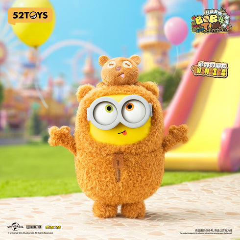 『ミニオンズ』008_52TOYS BLINDBOX ボブ&ティム ベストフレンズ ぬいぐるみストラップ