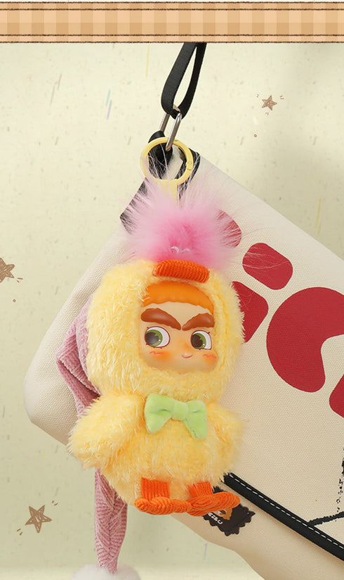 『CiCiLu』009_52TOYS ハグハグアヒル ぬいぐるみキーチェーン