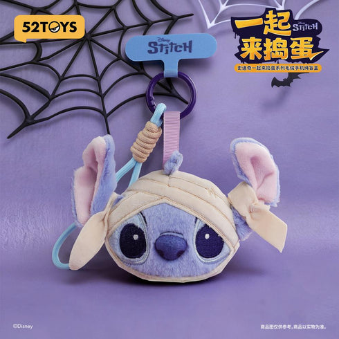 『スティッチ』011_52TOYS BLINDBOX トリック・オア・トリート ぬいぐるみストラップ