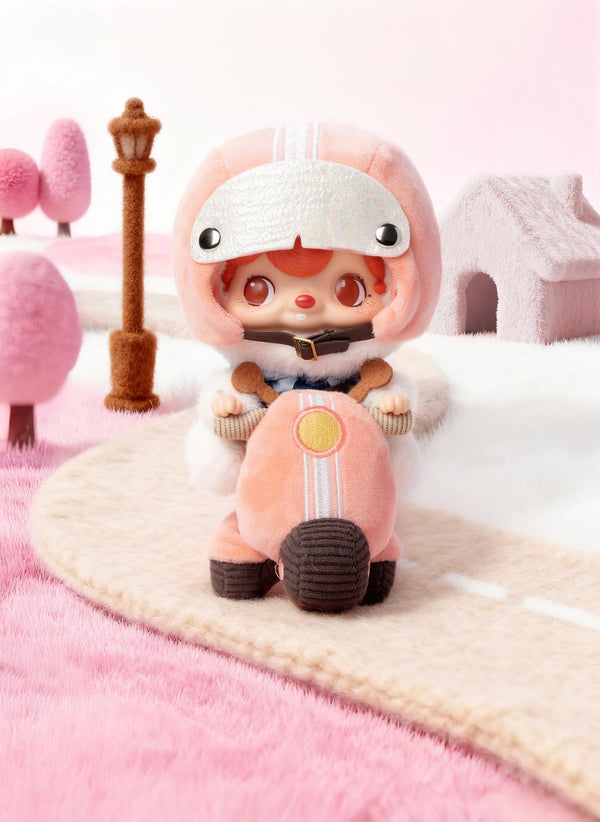 『POUKAPOUKA』010_52TOYS 愛しのバイク ぬいぐるみ