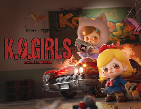 『KOKOSA K.O.GIRLS(ケー・オー・ガールズ)シリーズ』005_JOTOYS トレーディングフィギュア【BOX】