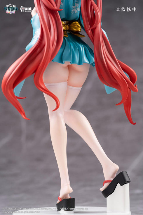 『アズールレーン』002_AniMester びそくぜんしんっ! ホノルル 浴衣Ver. 1/7スケール塗装済完成品フィギュア