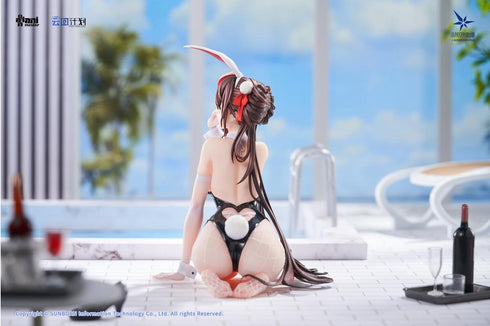 『ドールズフロントライン』007_Animester ニューラルクラウド 絳雨 - うさぎ、濡れそぼつ 1/7 完成品フィギュア