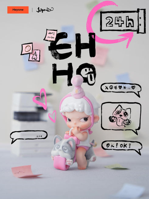 『JUANJUAN(ジュェンジュェン)職場で発狂寸前の人間図鑑シリーズ』003_Heyone トレーディングフィギュア【BOX】