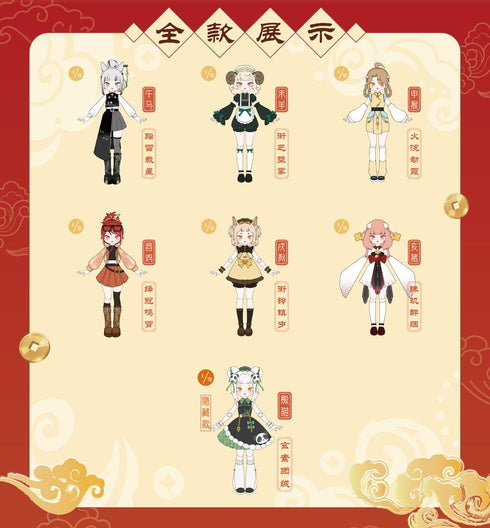 『十二支シリーズ』010_sweet Emilya トレーディングドール タイプB【BOX】