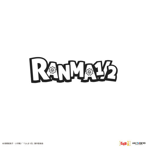 『らんま1/2』TVアニメ第2弾 ポップイラストラグランスリーブTシャツ 1(早乙女乱馬 & 天道あかね)