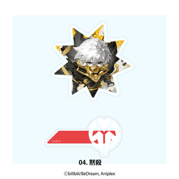 『TO BE HERO X』ヘアクリップ(2個セット) 04.黙殺