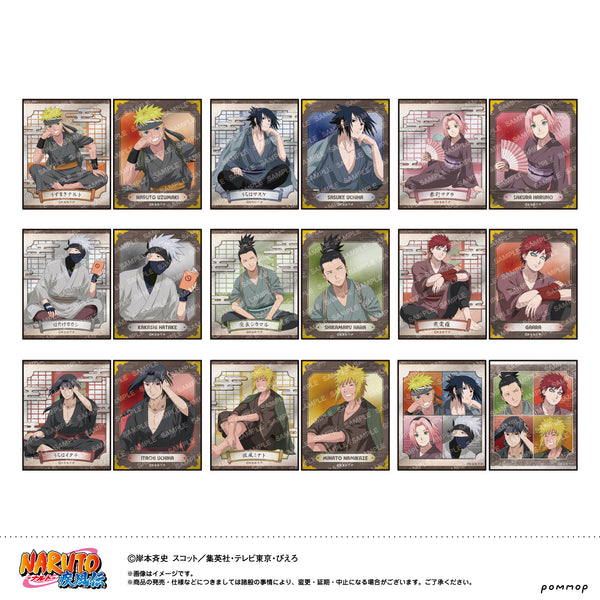 『NARUTO』フォト風メタルステッカーコレクション-ゆったりするってばよ!-【BOX】