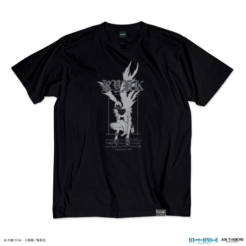 『DEATH NOTE』第1弾 シーンイラストTシャツ 4(リューク)ブラック