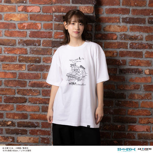 『DEATH NOTE』第1弾 シーンイラストTシャツ 5(ニア)ホワイト