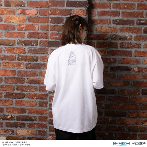 『DEATH NOTE』第1弾 シーンイラストTシャツ 5(ニア)ホワイト