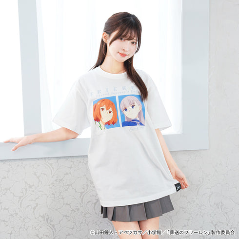『葬送のフリーレン』葬送のフリーレン アート Tシャツ カンネ&ラヴィーネ