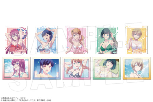 『女神のカフェテラス』トレーディングメタルステッカー BOX