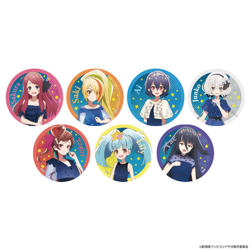 『ゾンビランドサガ ゆめぎんがパラダイス』トレーディングBIG箔押し缶バッジ【BOX】