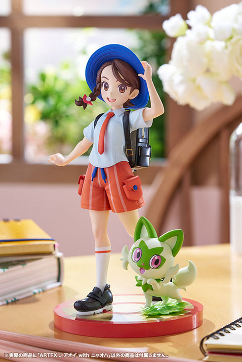 『ポケットモンスター』ARTFX J シリーズ アオイ with ニャオハ 1/8 完成品フィギュア
