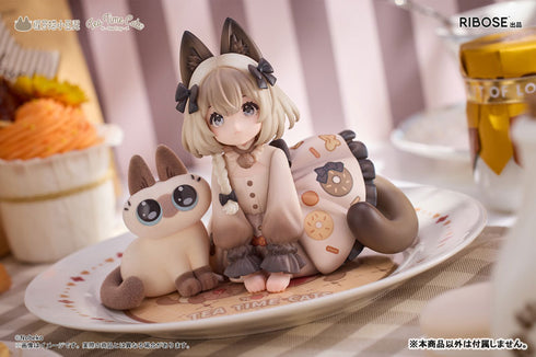 DLCシリーズ ティータイムキャッツ×シャム猫あずきさん 友情コラボ限定セット 完成品フィギュア