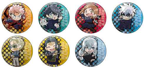 『呪術廻戦』 ぴた!でふぉめ 戦闘! トレーディング缶バッジ BOX(全7種)