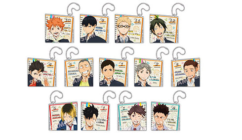 『ハイキュー!! 』制服 デコレートアクリルキーホルダー BOX