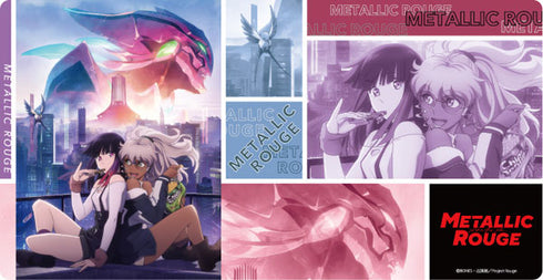 『メタリックルージュ』キャラクター万能ラバーマットスリム メタリックルージュ「ルジュ&ナオミ」