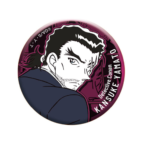 『名探偵コナン』メタリック缶バッジ vol.3(大和敢助)