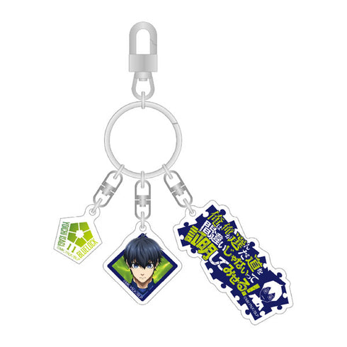 『ブルーロック』3連アクリルキーホルダー(潔世一)