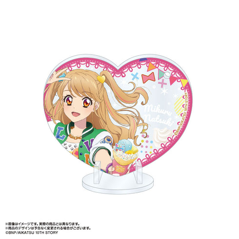 『アイカツ!』あかりGeneration×マリオンクレープ ぴくりあアクキー&スタンド 夏樹みくる