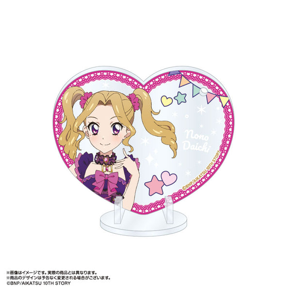 『アイカツ!』あかりGeneration×マリオンクレープ ぴくりあアクキー&スタンド 大地のの