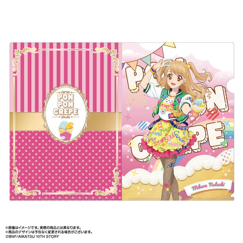 『アイカツ!』あかりGeneration×マリオンクレープ A4クリアファイルセット 新条ひなき&夏樹みくる