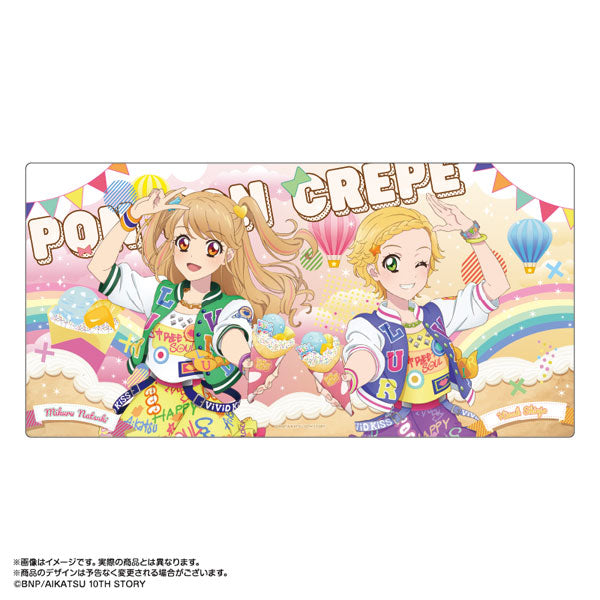 『アイカツ!』あかりGeneration×マリオンクレープ 描き下ろしデスクマット 新条ひなき&夏樹みくる