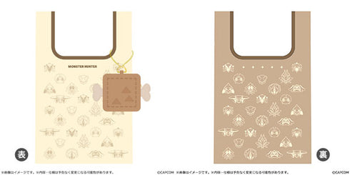 『モンスターハンターワイルズ』モンでふぉ ポーチ付きエコバッグ