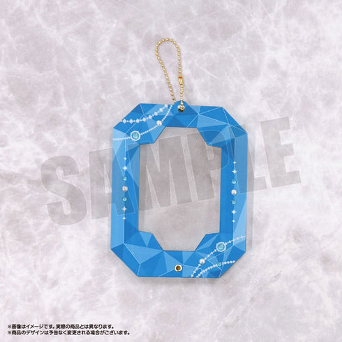 amieオリジナル ジュエリーアクリルフレーム 宝石ver. 5.ブルー