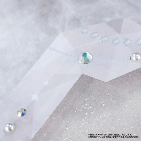 amieオリジナル ジュエリーアクリルフレーム 宝石ver. 7.ホワイト