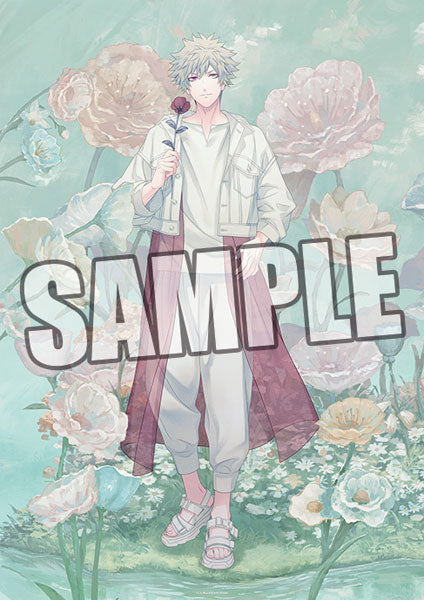 『うたの☆プリンスさまっ♪ 』B3サイズ布ポスター Floral Harmony Ver.「黒崎蘭丸」