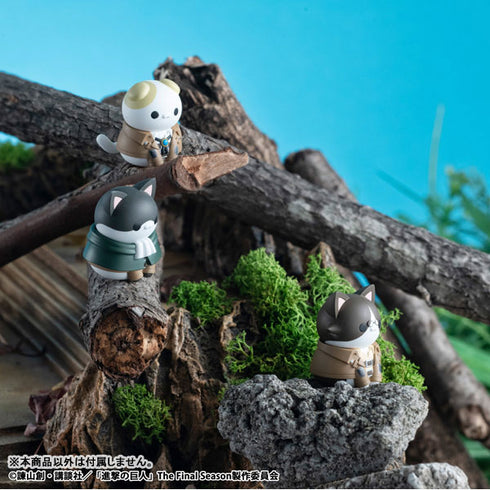 『進撃の巨人』MEGA CAT PROJECT 進撃のニャンコ 調査兵団集合だニャン! 8個入りBOX