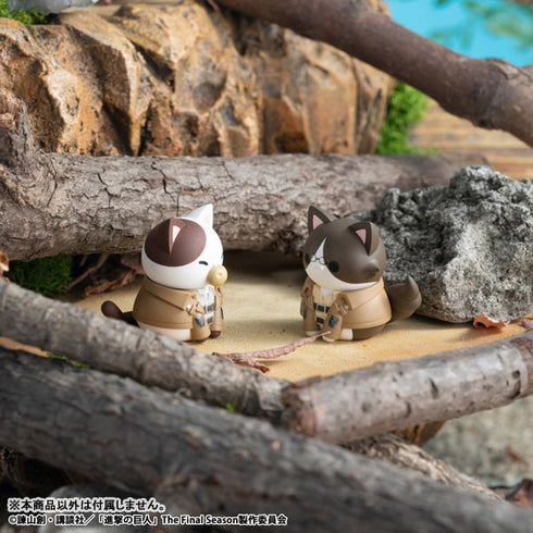 『進撃の巨人』MEGA CAT PROJECT 進撃のニャンコ 調査兵団集合だニャン! 8個入りBOX