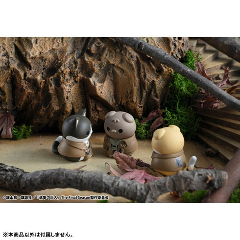 『進撃の巨人』MEGA CAT PROJECT 進撃のニャンコ 調査兵団集合だニャン! 8個入りBOX