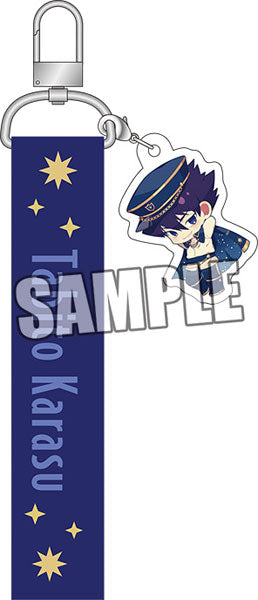 『ブルーロック』チャーム付き刺繍ネームタグ「烏旅人」ホロスコープVer.